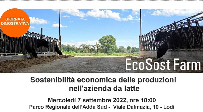 EcoSost Farm – Sostenibilità economica delle produzioni nell’azienda da latte