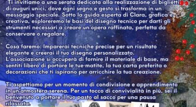 Workshop di disegno creativo: “Geometrie dell’Augurio”