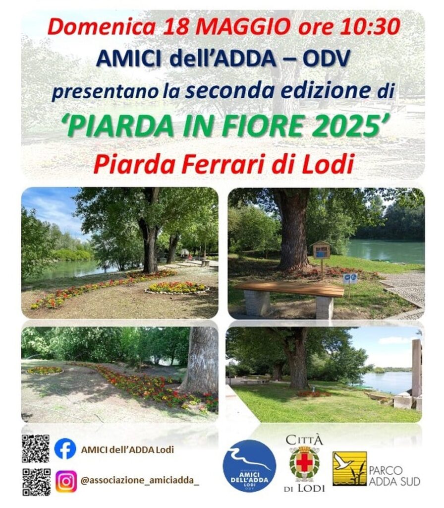 Lodi – Piarda Ferrari in fiore