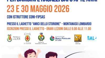 Corso teorico-pratico di pesca per bambini – 23 e 30 maggio 2026