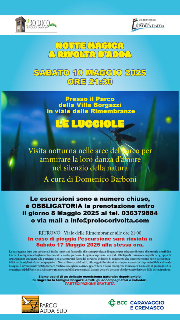 Notte magica a Rivolta d’Adda